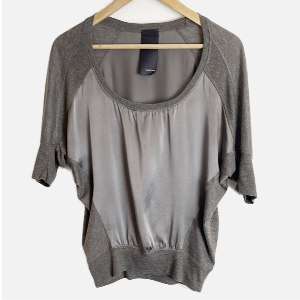 Heather Silk Modal swing blouse